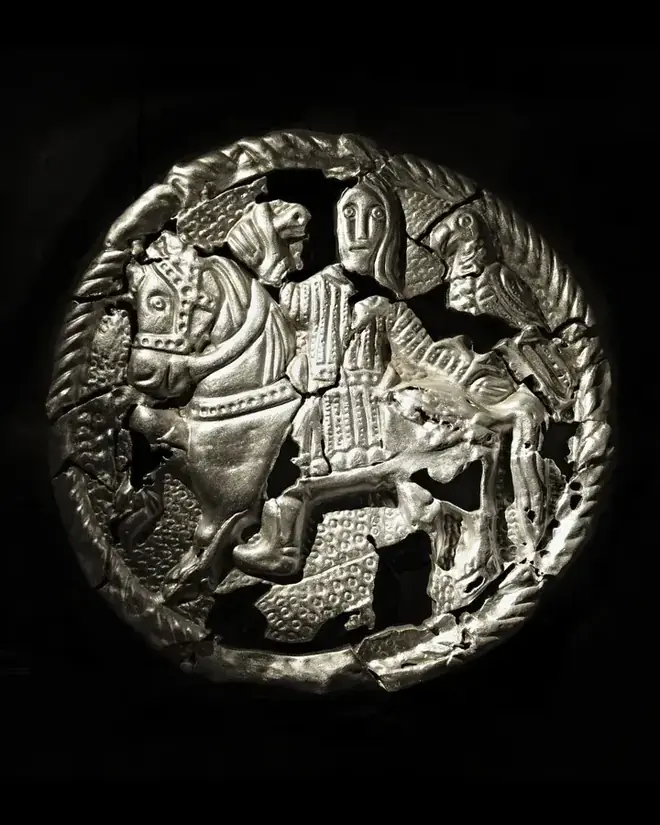 Relief v Klenotnici Velké Moravy v Modré