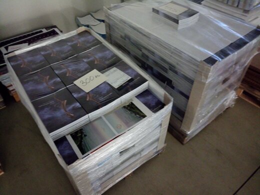 Náklad knihy 800 kusů