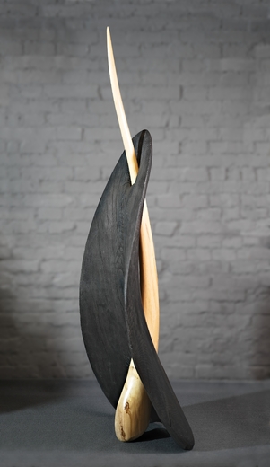 ENTITY, opalovaný dub, javor