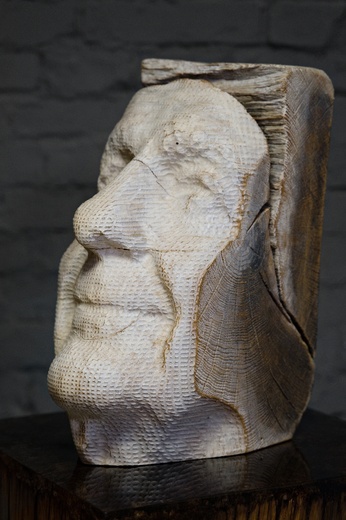 JIŘÍ VYVIAL, dub, beton, 2022