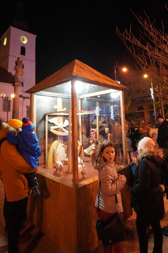 Atraktivní doplňek vánočního náměstí