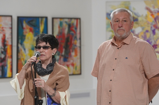 Vernisáž UBS Gabriela Haščáková a Emil Semanco