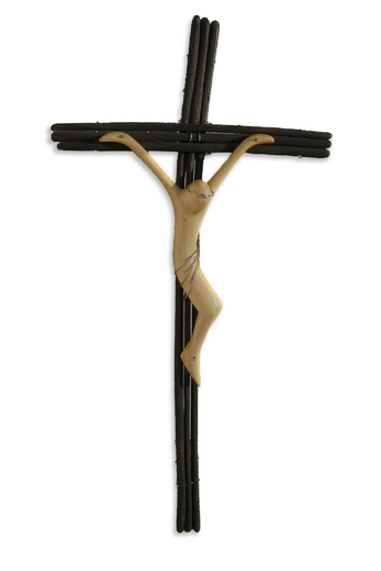 KŘÍŽEK ze subfosilního dubu a javoru