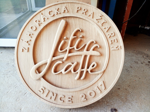 LIFI CAFE, firemní logo