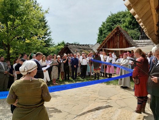 Otevření Klenotnice Velké Moravy (Modrá)