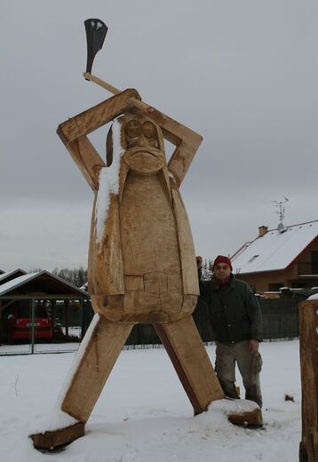 Socha kata v Kátově