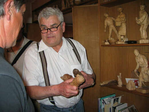 František Gajda, inspirativní osobnost mnohých řezbařů