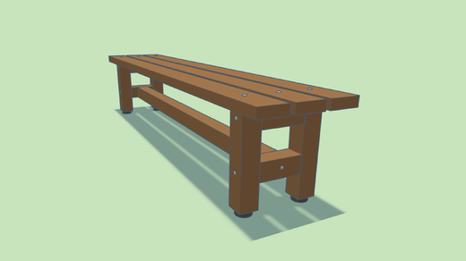 Návrh lavice II.