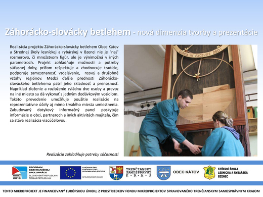 Záhoracko – slovacky betlehem-2010-predstavenie