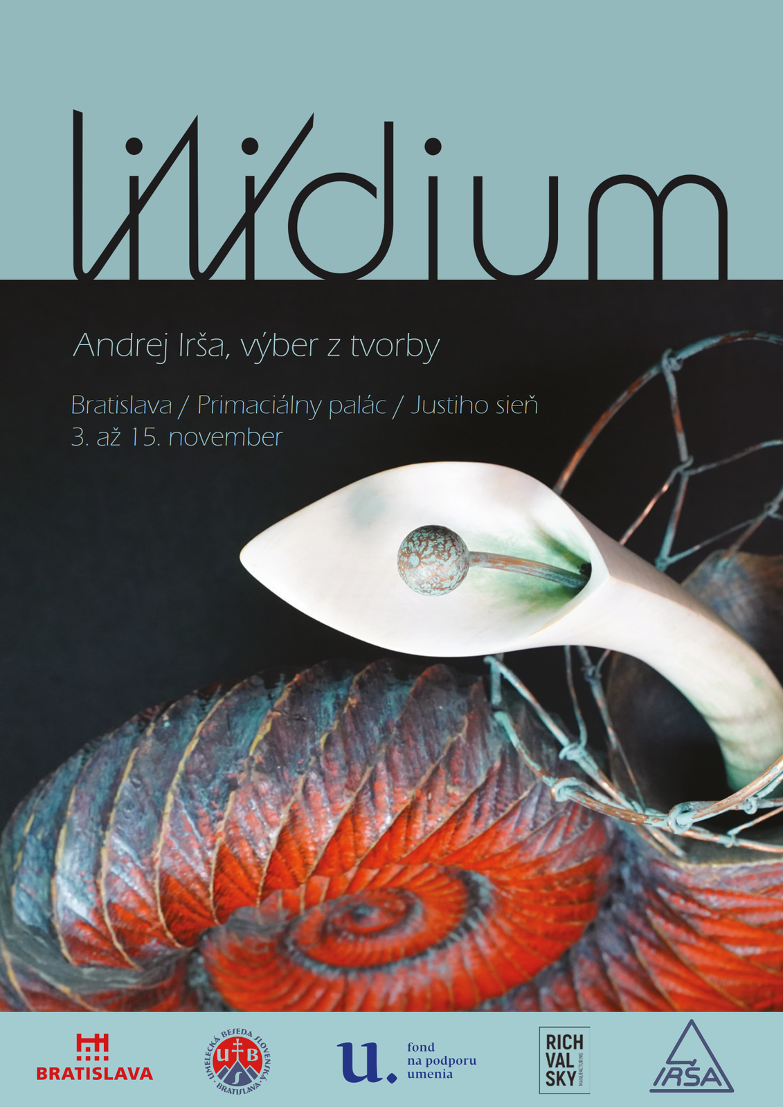 Plakát výstavy Vividium v Primaciálním paláci 2025